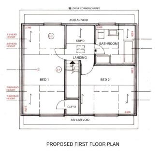 Land adjacent to 18 Tower Estate Proposed First Fl