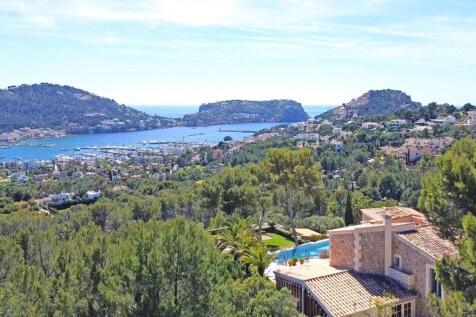 24 can borras Ein Logenplatz ueber dem Hafen mediterrane Villa mit Traumblick und Privatsphaere kaufen wald