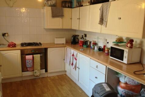 Spacious kitchen with ample counter space...