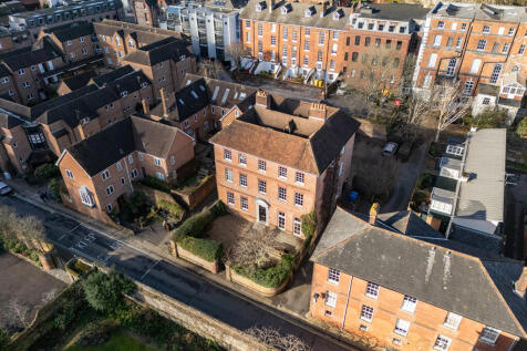 Front aerial view