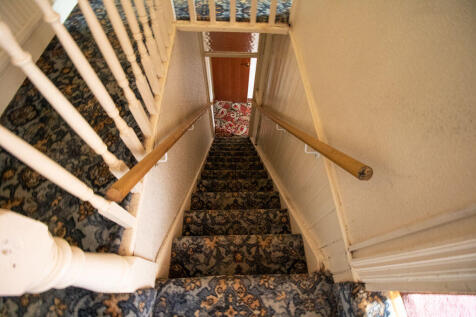Stairwell to the upper floor