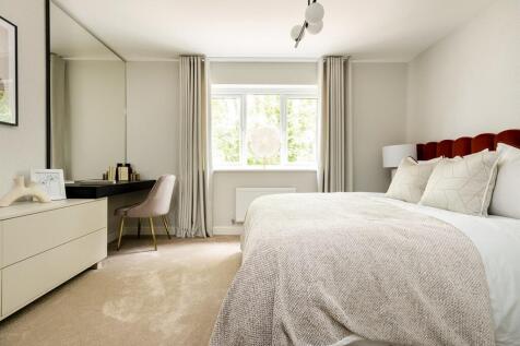 Bedroom 1 with walk in wardrobe and en-suite