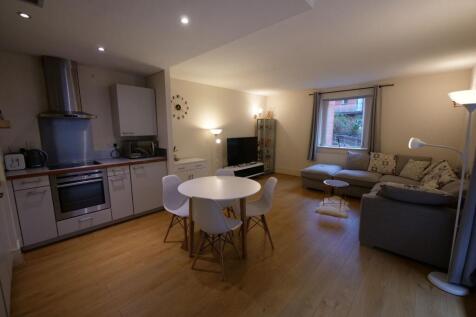 Open plan living area