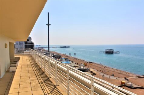 Roof terrace looking East