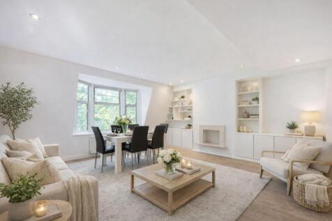 Bright and airy modern living space without flame.
