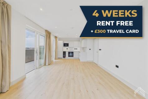 4 Weeks Rent Free + 300 Travel Card - Unfurnished 