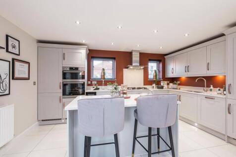 Interior view of the kitchen &amp; dining room in our 4 bed Alderney home