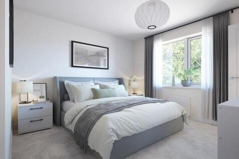 The main bedroom can accommodate a king-size bed