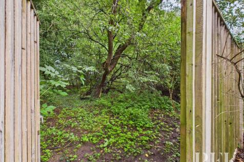 Gate from rear garden to additional woodland area