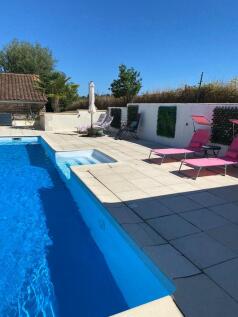 terraced pool