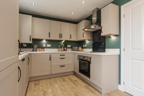Interior view of the kitchen in our Moresby 3 bed home