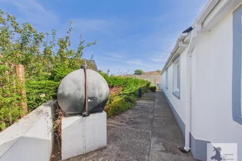 Rear of property
