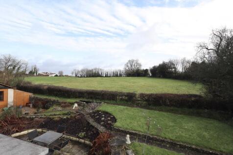 Rear garden and fields beyond