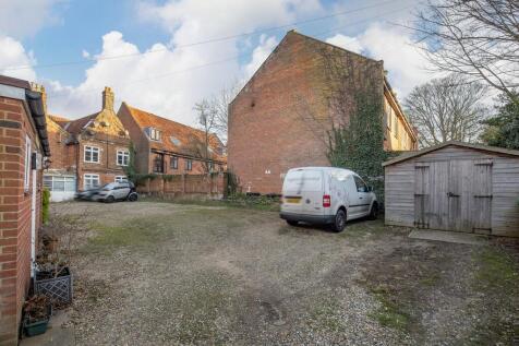 Rear Parking Area &amp; Shed