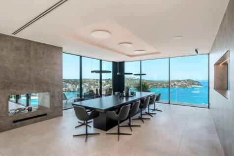 11-santa-ponsa-Meerblick-Villa in moderner Architektur-kaufen-esstisch