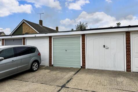 Garage green door