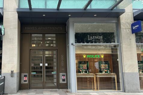 Entrance on The Hayes