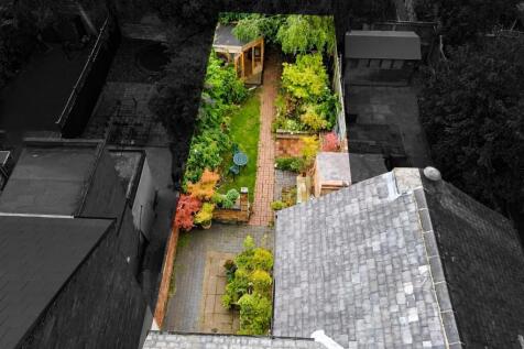 Aerial View of Rear Garden