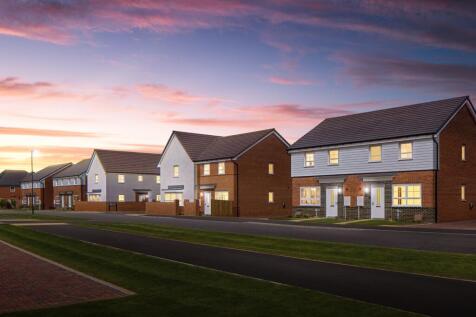 Dusk image of 3 bedroom homes at Ryebank Gate
