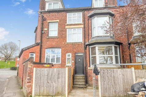 Rear - private entrance to flats
