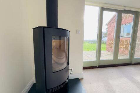 Wood Burner - Living Room