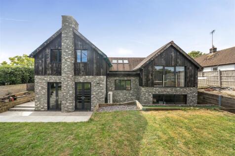 Rear of property