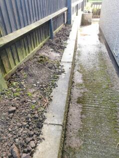 rear access:recycling,veg possible