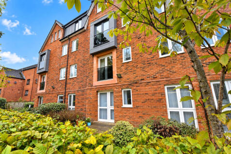 Modern Red-Brick Apartment Building