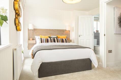 Bedroom in the Greenwood 3 bedroom home