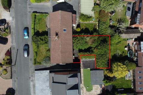 Drone of rear garden