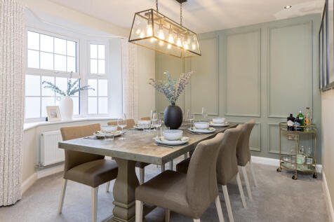 Dining room in the Manning. 5 bed home.