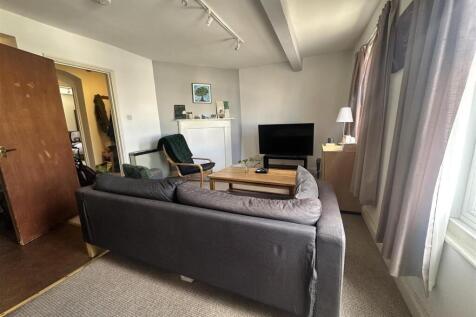 Spacious living area with comfortable seating...