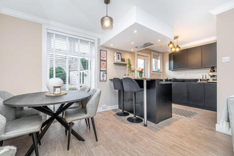 Lounge with open plan Dining Kitchen