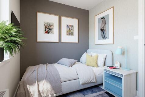 Bedroom 3 is perfect for a child's room, home office or a gym