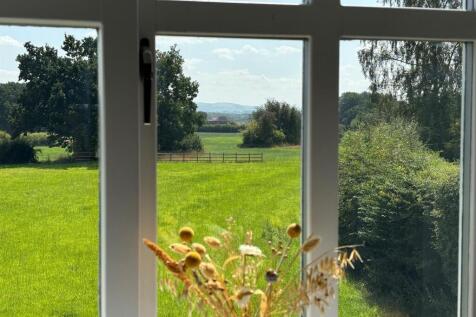 View over neighboring farmland