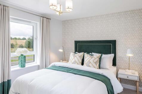 Image of bedroom in 4 bedroom Glenbervie house type at Cammo Meadows