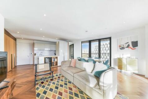 2-bed flat on Ambassador Building, Embassy Gardens, London, SW11, £5,000/mo