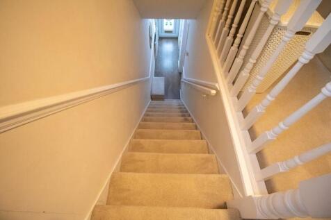 Stairwell to the upper floor