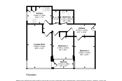 Flat 27, Jepson House, Pearscroft Road, Fulham London SW6 2BG