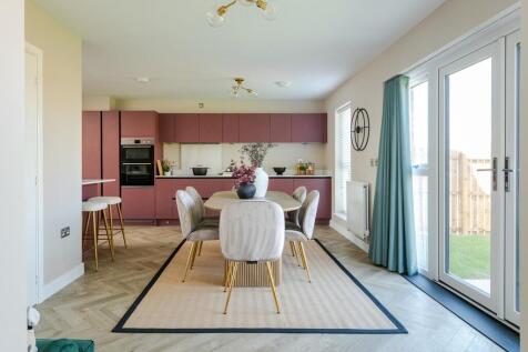 French doors lead to the rear garden