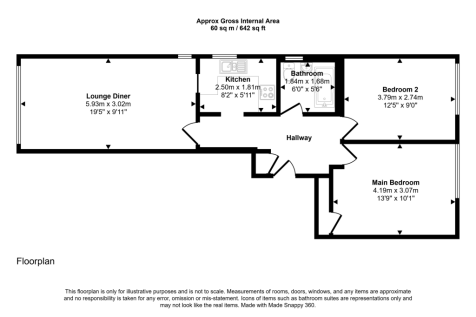 Flat 5 Kilrush Court, 141 Bonner Hill Road, Kingston upon Thames, Surrey, KT1 3HF