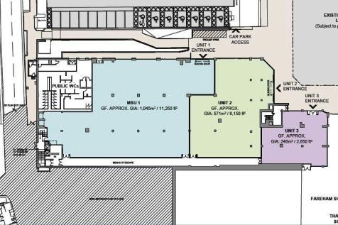 Fareham Shopping Centre  plan.JPG