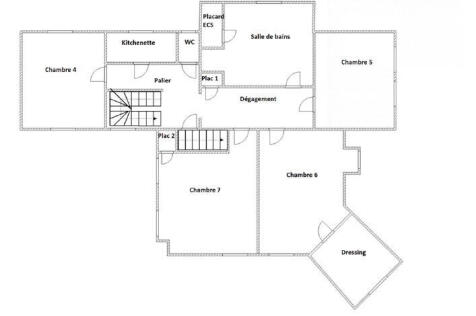Second Floor - Main House