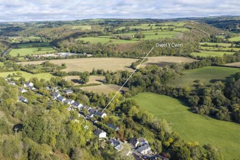 Aerial view of property location