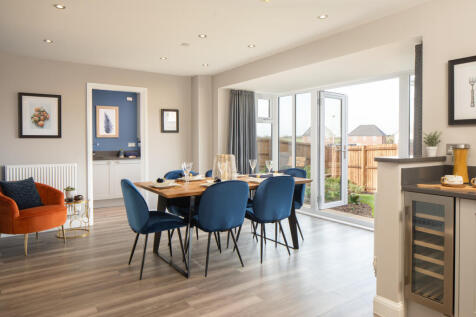 Kitchen diner in the Holden 4 bedroom home