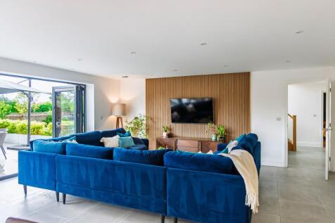 Large family seating off the Kitchen