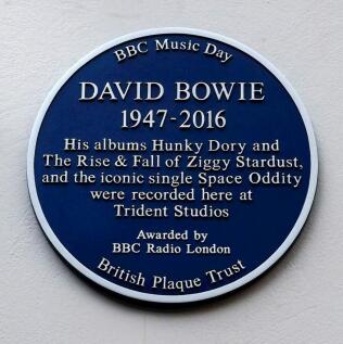 Blue plaque