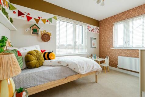 An ideal nursery room or home office