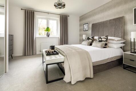 The main bedroom also has space for built in wardobes