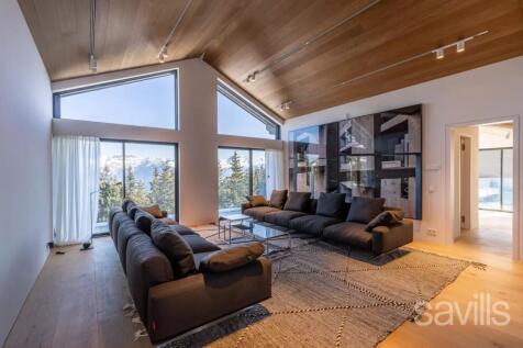 Reception room apartment Courchevel